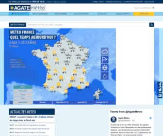 Agate-France.com(AGATE METEO) Screenshot
