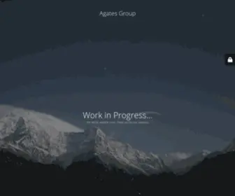 Agatesgroup.com(Site is undergoing maintenance) Screenshot