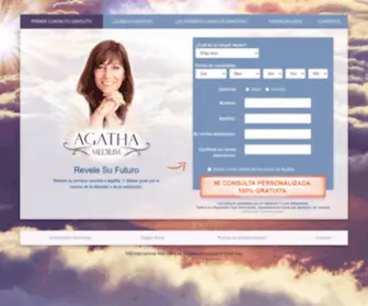 Agatha-Angeldelcielo.com(Agatha, contacto angelical) Screenshot
