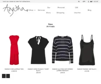 Agatha-Boutique.co.uk(Agatha Boutique) Screenshot