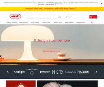 Agati.it(Illuminazione di Design) Screenshot