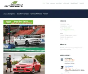 Agautosports.com(AG Autosports Store) Screenshot