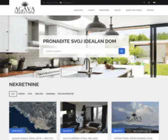 Agava.hr(Agava nekretnine Zadar) Screenshot