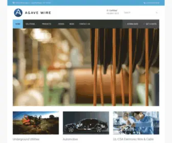 Agavewire.com(Agave Wire Ltd) Screenshot