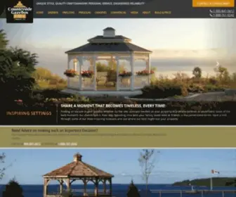 Agazebo.com(Countryside Gazebos Canada Ltd) Screenshot