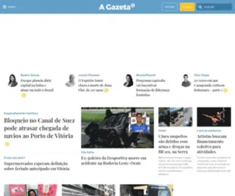 Agazeta.com.br(A Gazeta) Screenshot