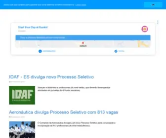 Agazetaconcursos.com.br(Emprego ES) Screenshot