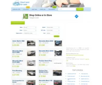 Agazillioncars.com(Used cars for sale in the US) Screenshot