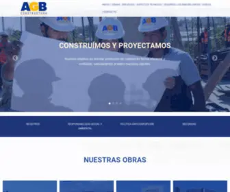 AGB.com.py(Alberto Gross Brown Constructora) Screenshot