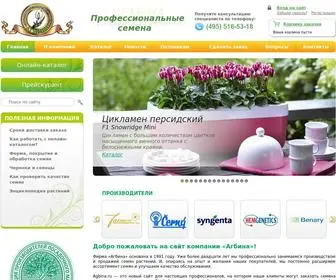 Agbina.ru(Добро пожаловать на сайт компании) Screenshot