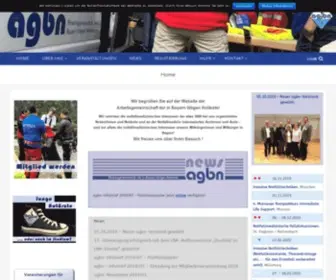 AGBN.de(Arbeitsgemeinschaft der in Bayern t) Screenshot