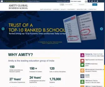 AGBS.in(Amity Global Business school) Screenshot