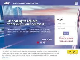 AGC-Arg.com(AGC Automotive Replacement Glass) Screenshot