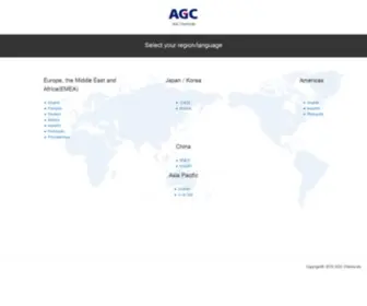 AGC-Chemicals.com(AGC Chemicals Company) Screenshot
