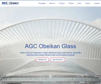 AGC-Obeikanglass.com.sa(AGC Obeikanglass) Screenshot