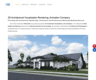 Agcaddesigns.com(3D Rendering Company) Screenshot