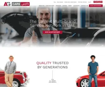 Agcars.ae(AG Cars Services) Screenshot