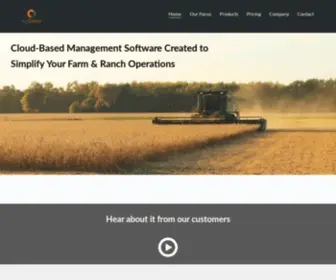 Agcinect.com(Farm and Ranch Custom Software Management Solution) Screenshot