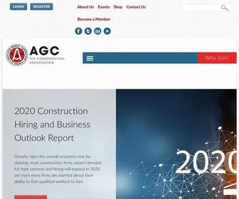 AGC.org(Associated General Contractors of America) Screenshot