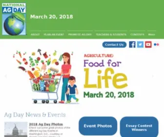 Agday.org(National Ag Day) Screenshot