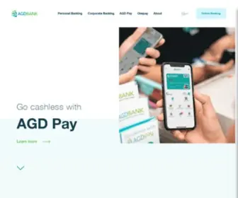 Agdbank.com(AGD Bank) Screenshot