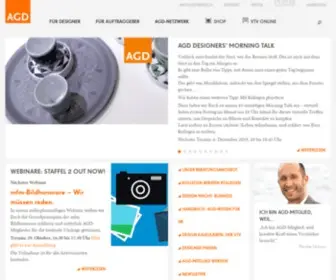 AGD.de(AGD Allianz deutscher Designer) Screenshot