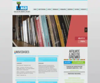 AGD.org.ar(AGD) Screenshot