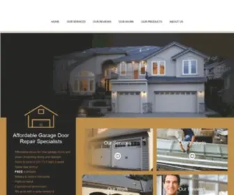 Agdrspecialists.com(Affordable Garage Door Repair Specialists) Screenshot