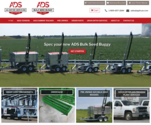 Agdryer.com(Ag Dryer Services) Screenshot