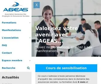 Ageas.org(Accueil) Screenshot