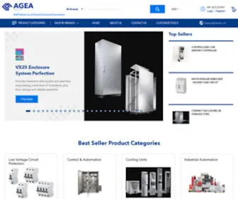 Ageashop.com(Al Ghandi Electrical & Automation) Screenshot