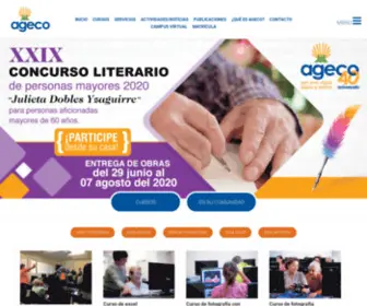 Ageco.org(Inicio Ageco) Screenshot