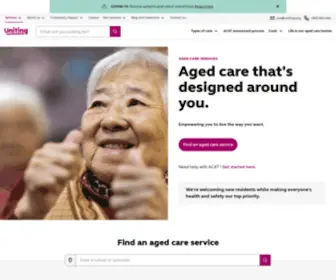 Agedcare.com.au(Aged care services) Screenshot