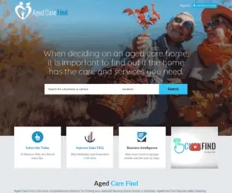 Agedcarefind.com.au(Aged Care Find) Screenshot