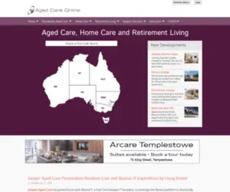 Agedcareonline.com.au(Aged Care Homes) Screenshot
