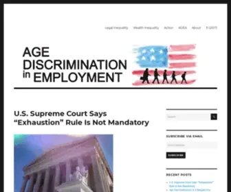 Agediscriminationinemployment.com(Agediscriminationinemployment) Screenshot