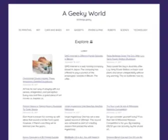 AgeekyWorld.com(AgeekyWorld) Screenshot