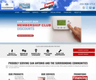 Ageesac.com(Universal City TX 24 Hour AC Repair and Replacement Services) Screenshot