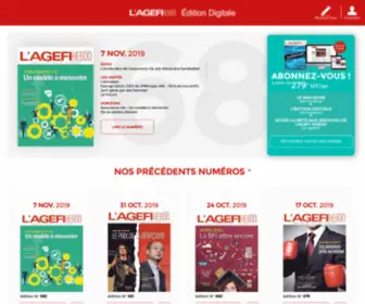 Agefihebdo.fr(Agefi) Screenshot