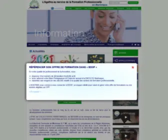 Agefma.mq(Accueil) Screenshot