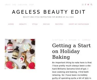 Agelessbeautyedit.com(Ageless Beauty Edit) Screenshot