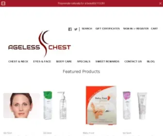 Agelesschest.com(Chest Wrinkles) Screenshot