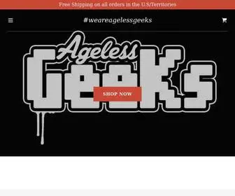 Agelessgeeks.com(Ageless Geeks) Screenshot