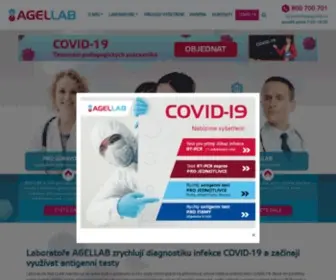 Agellab.cz(Agellab) Screenshot