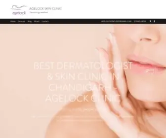 Agelockskinclinic.in(Dermatologist in Chandigarh) Screenshot