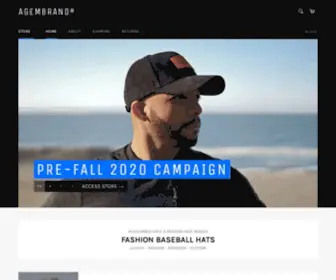 Agemhats.com(AGEMBRAND®) Screenshot