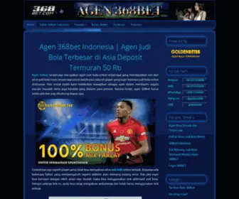 Agen-368Bet.com Screenshot