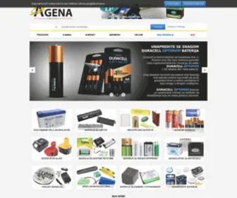 Agena-NS.co.rs(Punjive baterije za bežične telefone) Screenshot