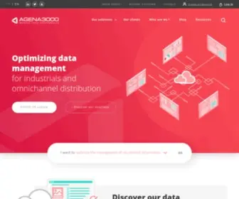Agena3000.com(Solutions d'optimisation des données) Screenshot
