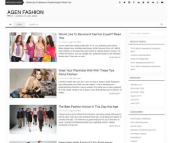 Agenbola108.info(When it comes to your style) Screenshot